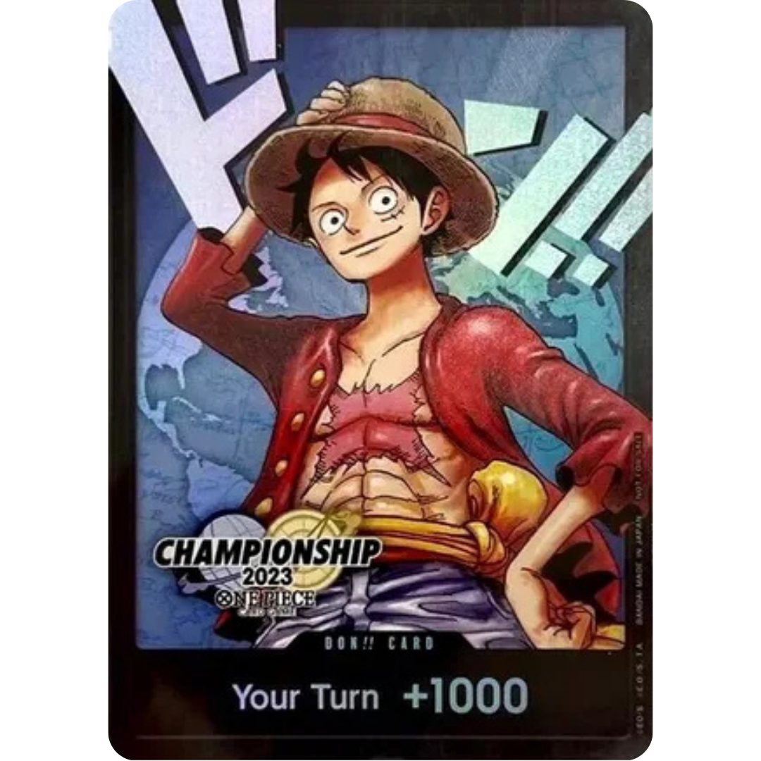 DON!! Card (Monkey.D.Luffy) (2023 World Championship Finals) - One Piece Promotion Cards Foil