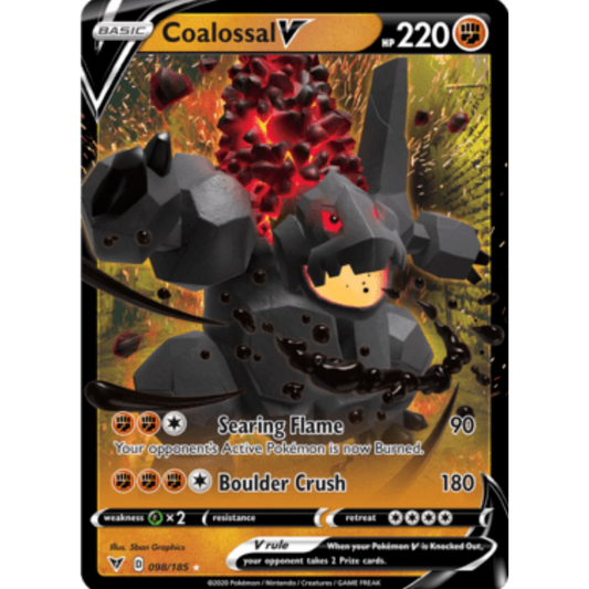 Coalossal V (098/185) [Sword & Shield: Vivid Voltage]