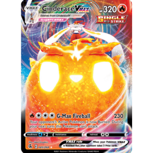 Cinderace VMAX (045/264) [Sword & Shield: Fusion Strike]