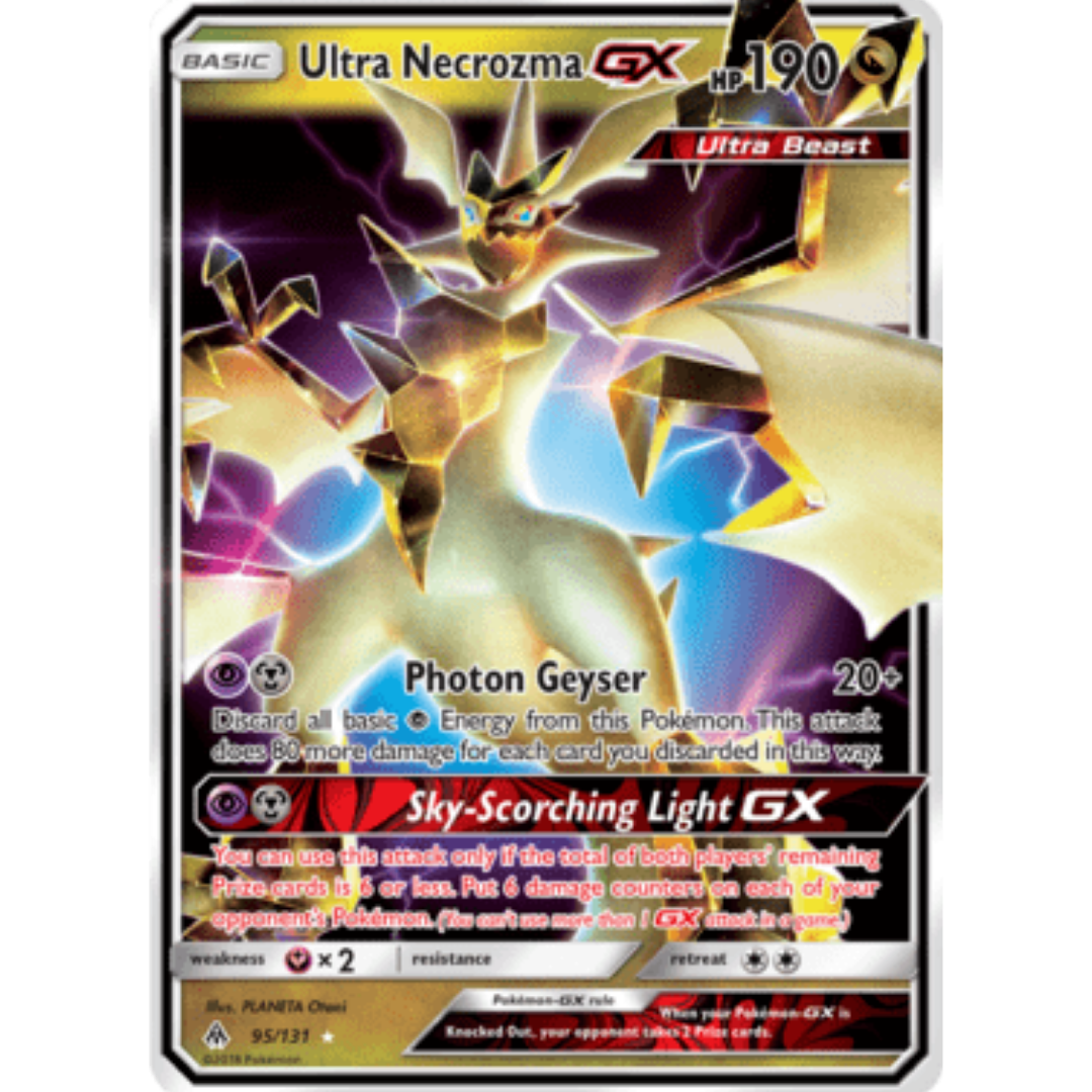 Ultra Necrozma GX 095  - Holofoil SM  Forbidden Light - Ultra Rare