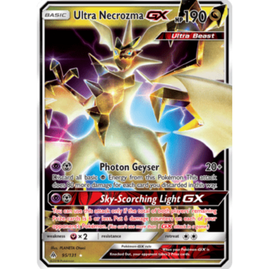 Ultra Necrozma GX (95/131) [Sun & Moon: Forbidden Light]