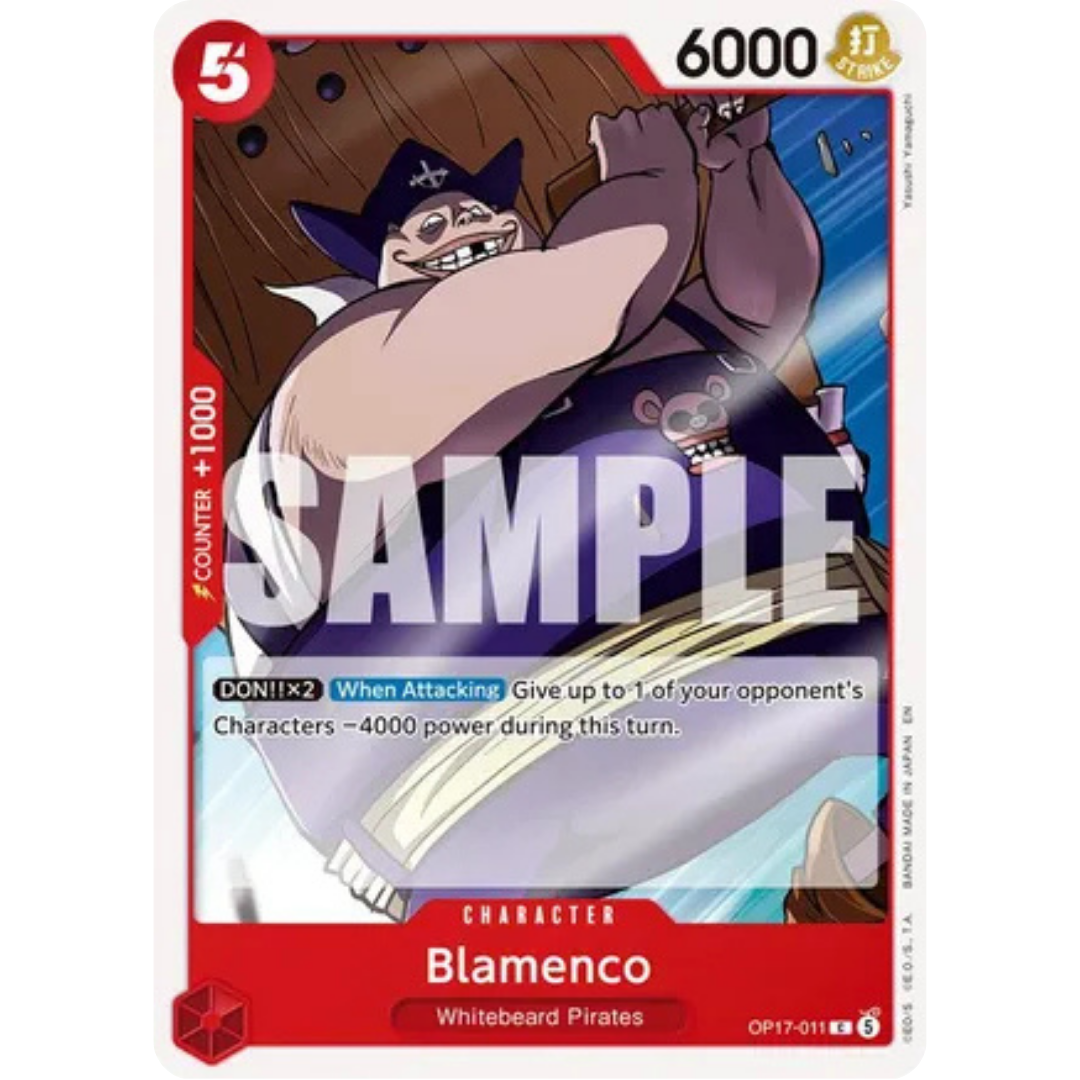 Blamenco (OP17-011) - The World's Strongest Warriors