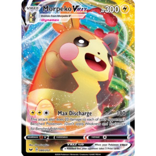 Morpeko VMAX (080/202) [Sword & Shield: Base Set]