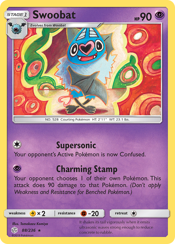 Swoobat 088  SM  Cosmic Eclipse - Rare
