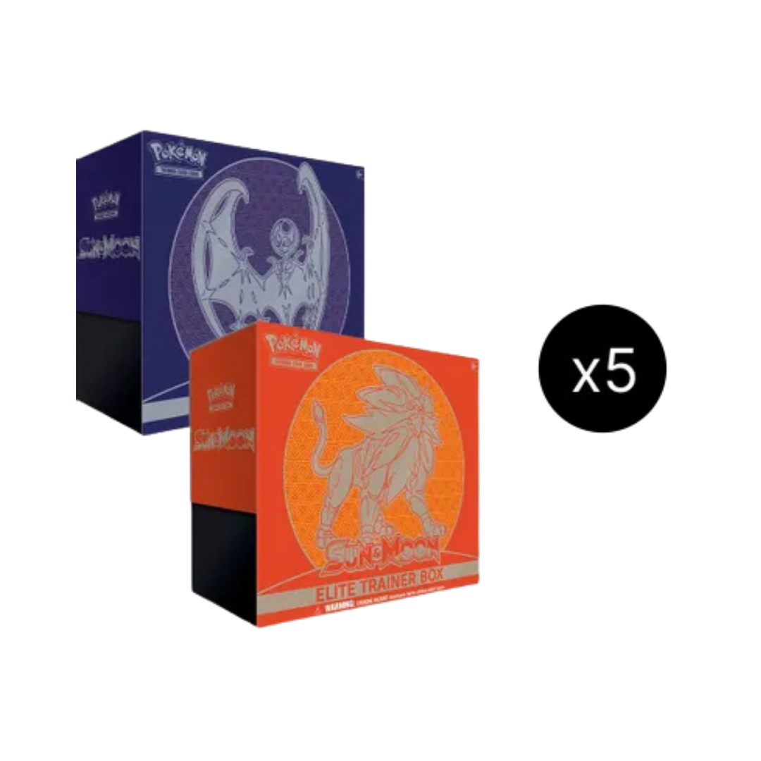 Sun & Moon Elite Trainer Box Case
