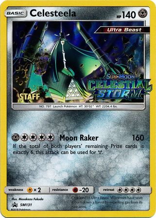Celesteela - SM131 (Prerelease) [Staff]  - Holofoil SM Promos - Promo