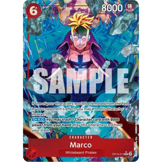 Marco (Alternate Art) (OP16-014) - The Time of Battle Foil