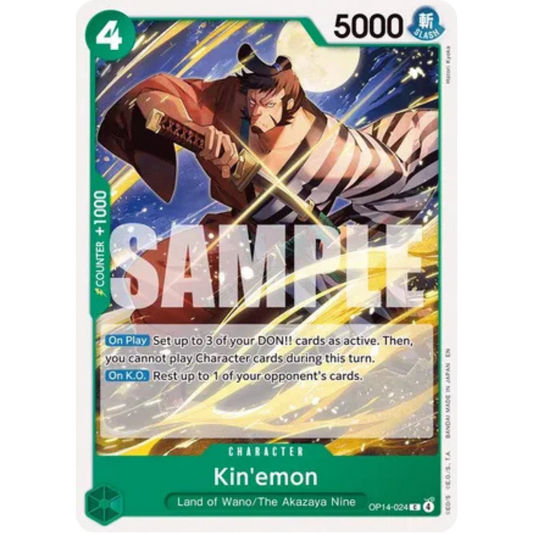 Kin'emon (OP14-024) - The Azure Sea's Seven
