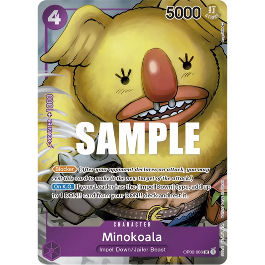 Minokoala (Box Topper) (OP02-086) - Paramount War Foil