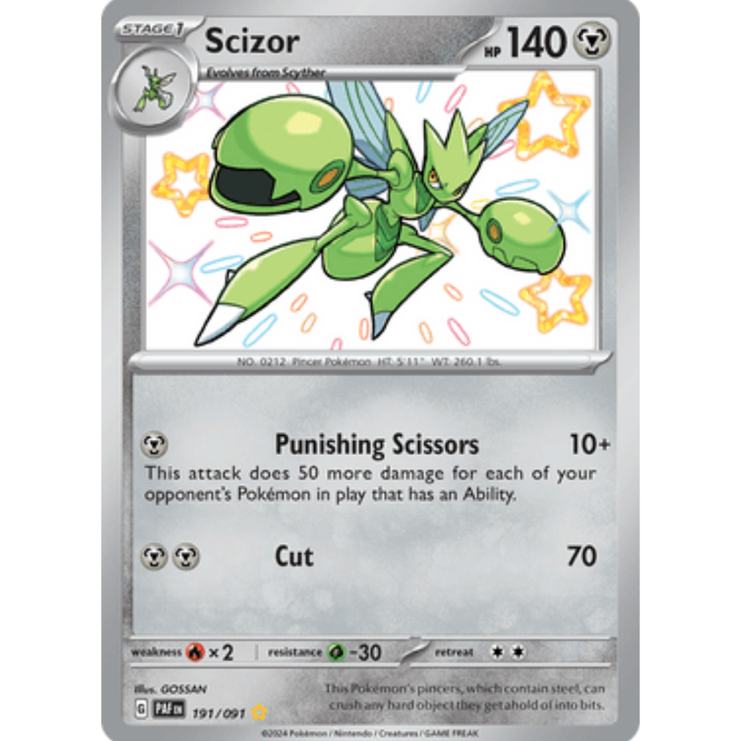 Scizor (191/091) [Scarlet & Violet: Paldean Fates]