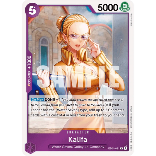 Kalifa (EB01-031) - Extra Booster: Memorial Collection Foil