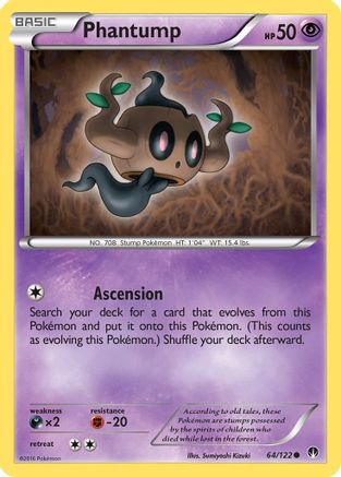 Phantump 064  - Reverse Holofoil XY  BREAKpoint - Common