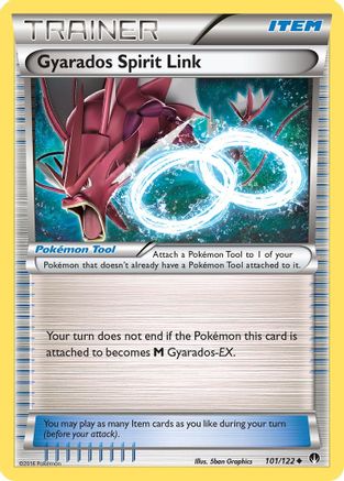 Gyarados Spirit Link 101  XY  BREAKpoint - Uncommon
