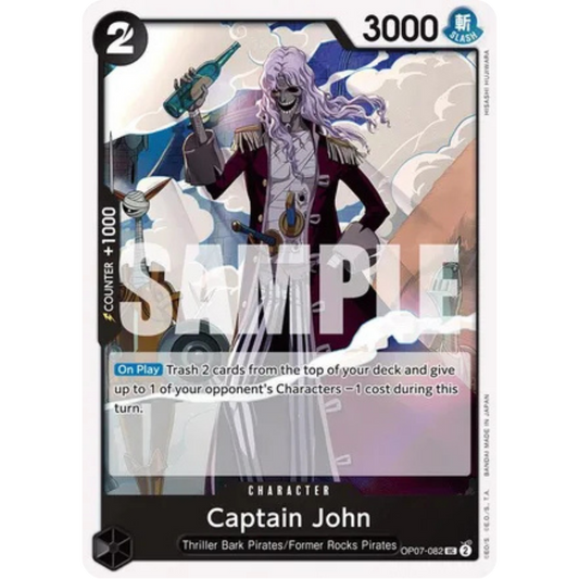 Captain John (OP07-082) - 500 Years in the Future