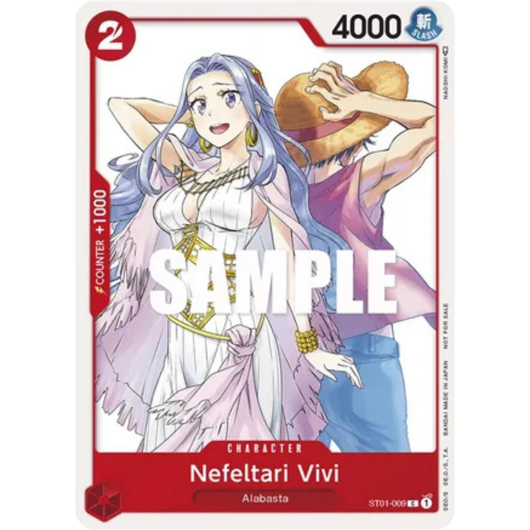 Nefeltari Vivi (OP-03 Pre-Release Tournament) [Participant] (ST01-009) - One Piece Promotion Cards
