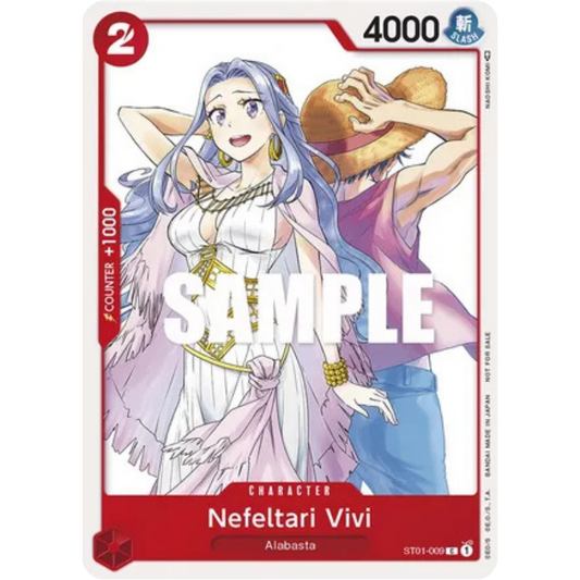 Nefeltari Vivi (OP-03 Pre-Release Tournament) [Participant] (ST01-009) - One Piece Promotion Cards