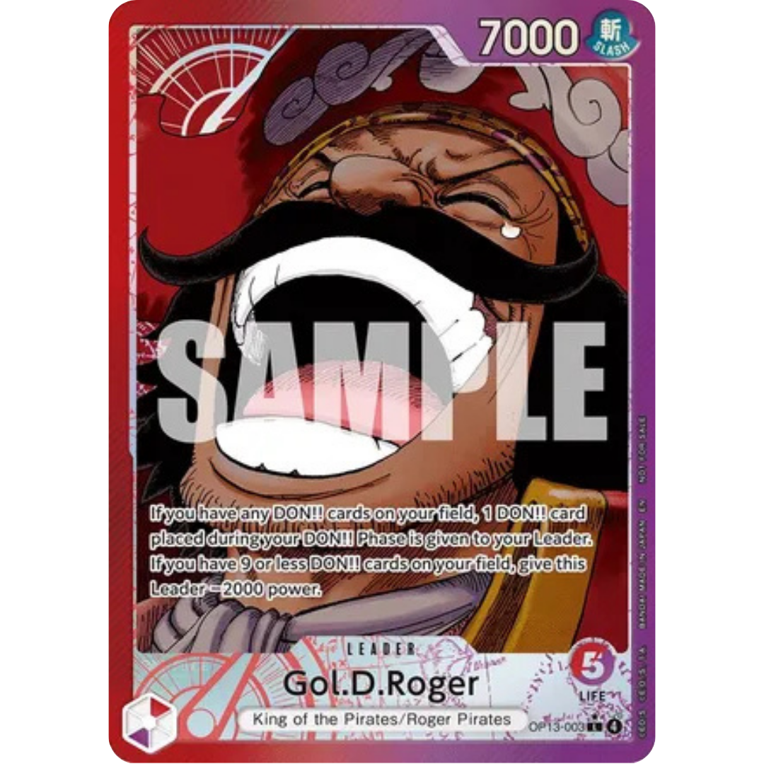 Gol.D.Roger (Jumbo) (OP13-003) - One Piece Promotion Cards