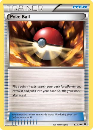 Poke Ball/83  Generations - Uncommon