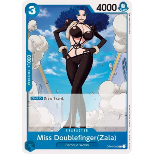 Miss Doublefinger(Zala) (OP01-080) - Romance Dawn