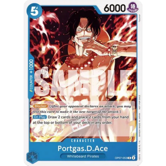 Portgas.D.Ace (Tournament Pack 2024 Oct.-Dec.) (OP07-053) - One Piece Promotion Cards