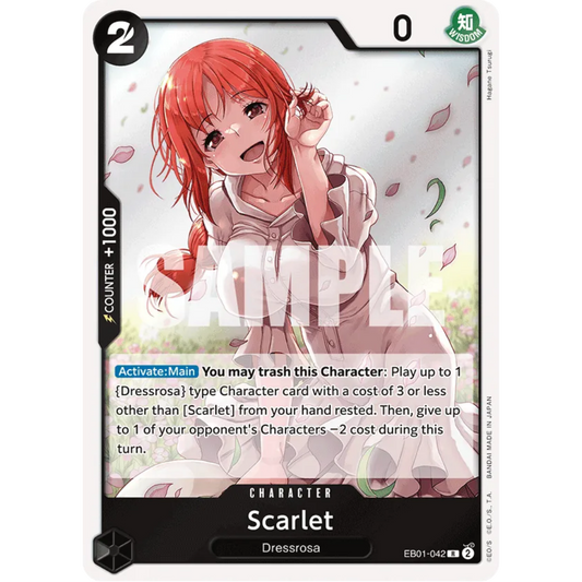 Scarlet (EB01-042) - Extra Booster: Memorial Collection Foil