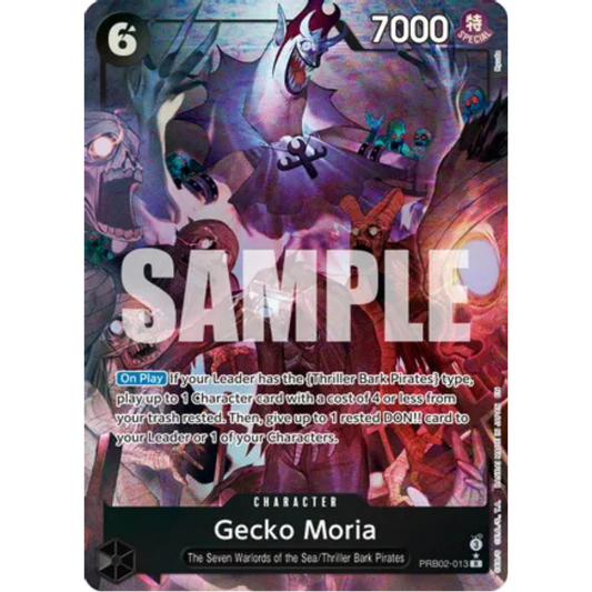 Gecko Moria (Alternate Art) (PRB02-013) - Premium Booster -The Best- Vol. 2 Foil
