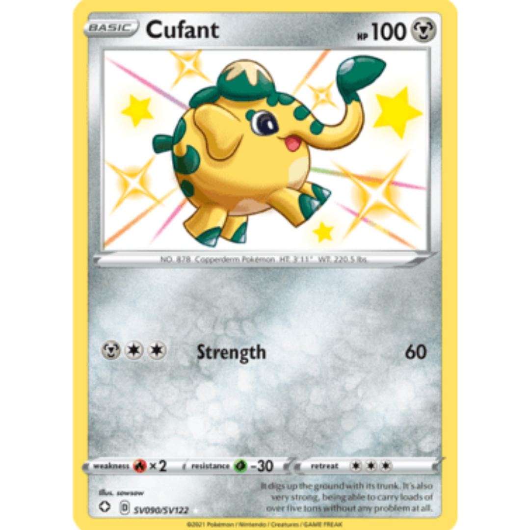 Cufant SV090  - Holofoil Shining Fates Shiny Vault - Shiny Holo Rare
