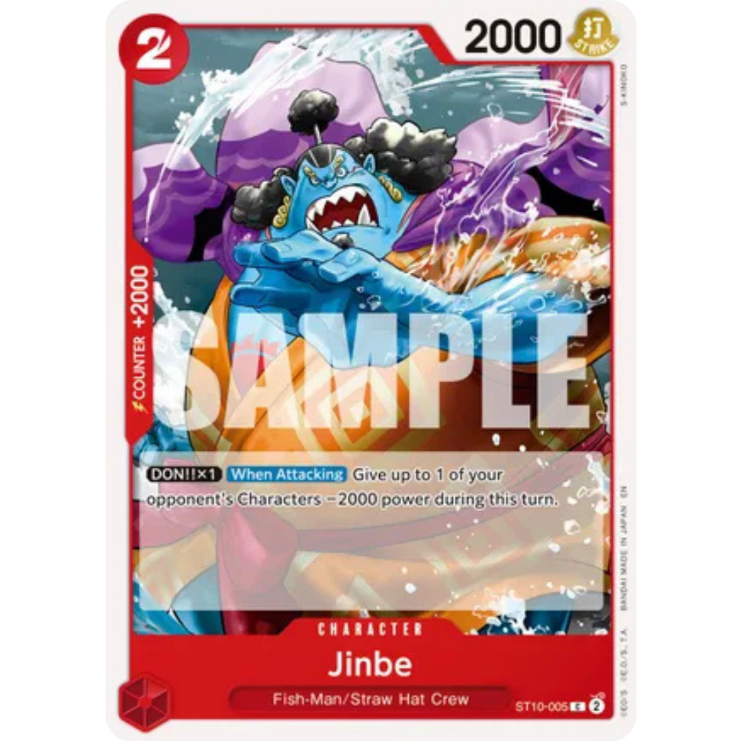Jinbe - ST10-005 (Reprint) (ST10-005) - Premium Booster -The Best- Vol. 2