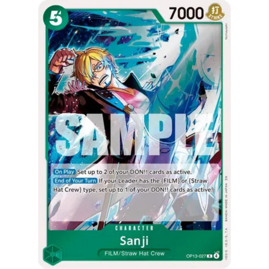 Sanji (OP13-027) - Carrying On His Will Foil