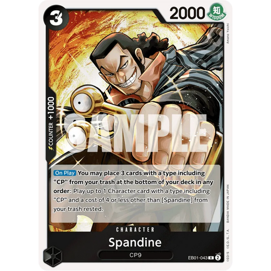 Spandine (EB01-043) - Extra Booster: Memorial Collection Foil