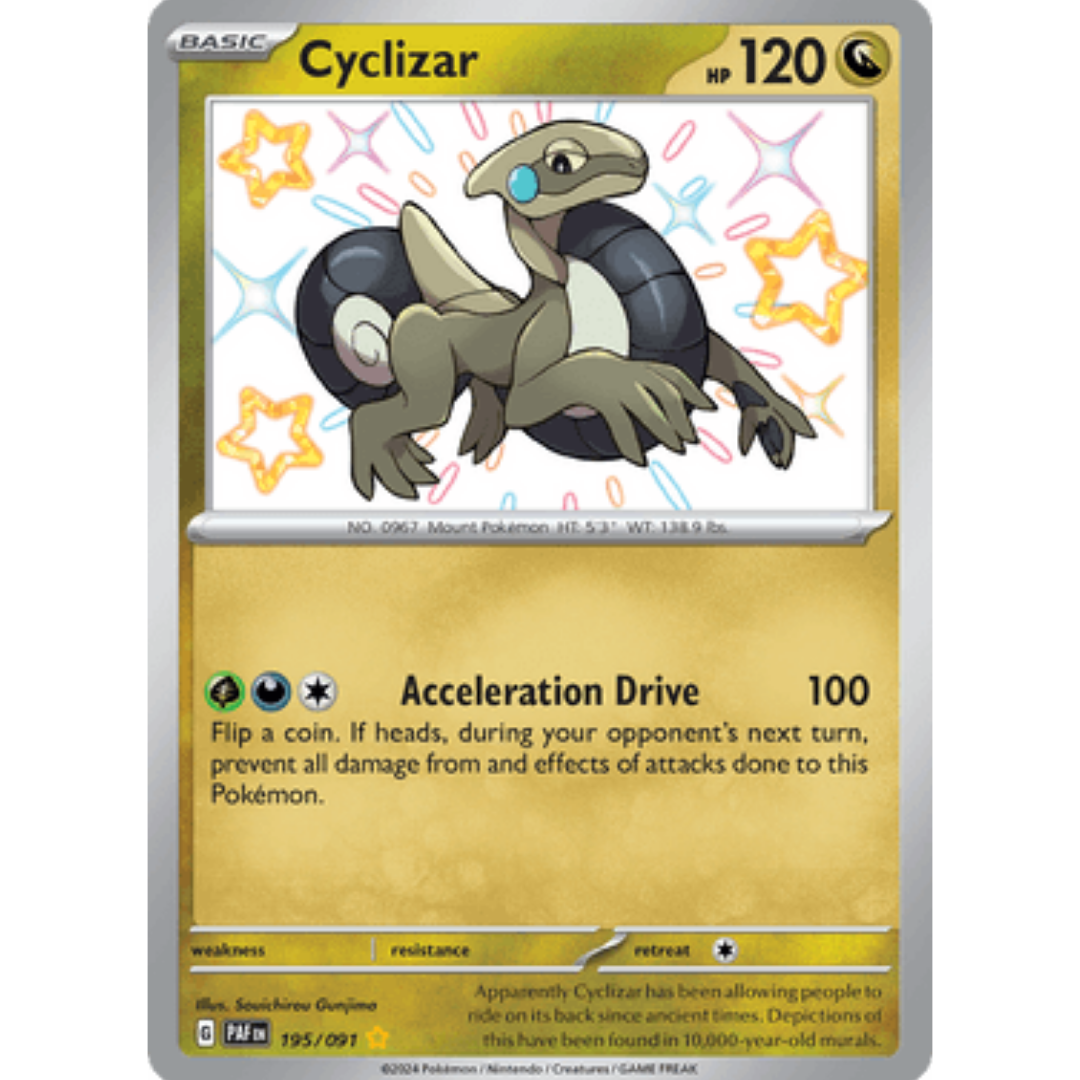 Cyclizar 195/091  - Holofoil SV Paldean Fates - Shiny Rare