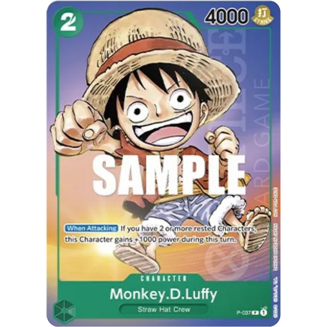 Monkey.D.Luffy (Anime Expo 2023) (P-037) - One Piece Promotion Cards