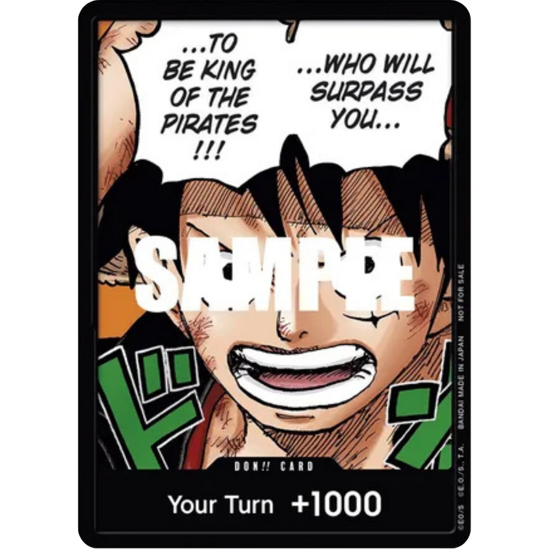 DON!! Card (Monkey.D.Luffy) (1st Anniversary DON!! Card Pack) - One Piece Promotion Cards