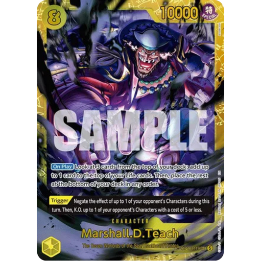 Marshall.D.Teach (119) (OP16-119) - The Time of Battle Foil