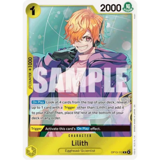 Lilith (OP13-113) - Carrying On His Will Foil