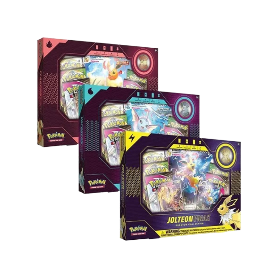 Eevee Evolution VMAX Premium Collection [Set of 3]