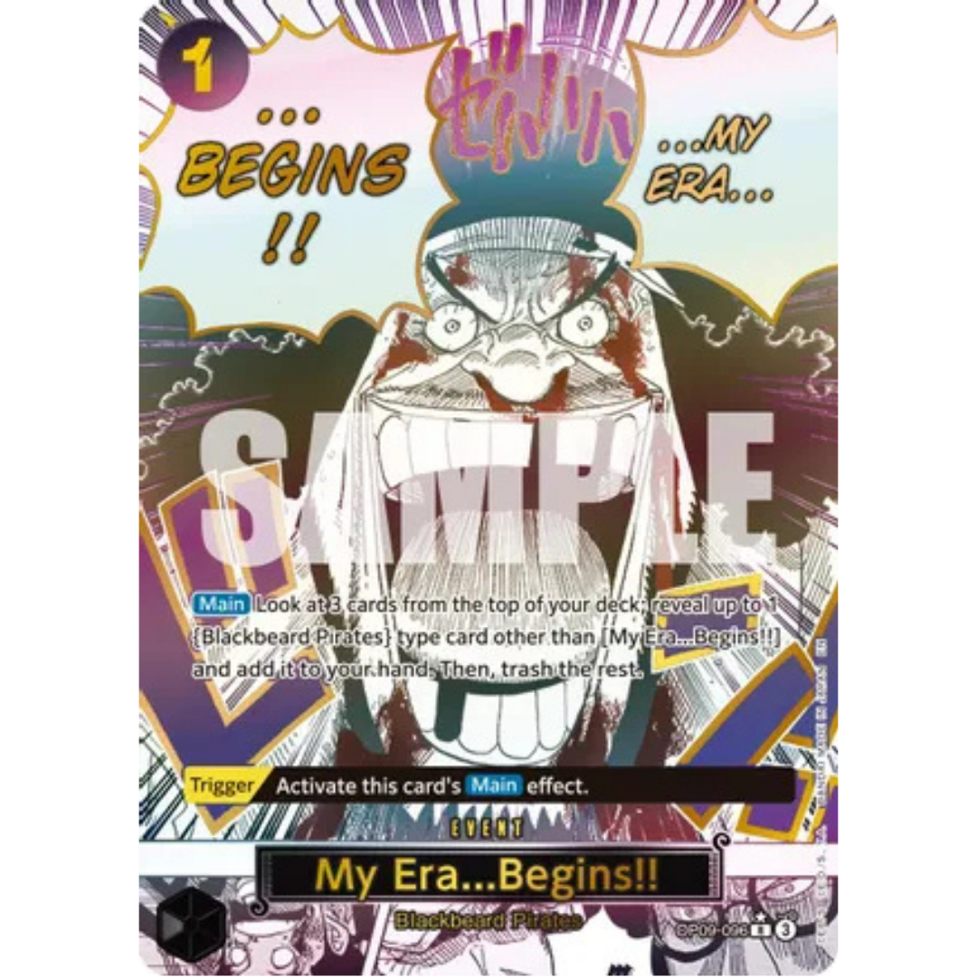 My Era...Begins!! (Alternate Art) (OP09-096) - Premium Booster -The Best- Vol. 2 Foil