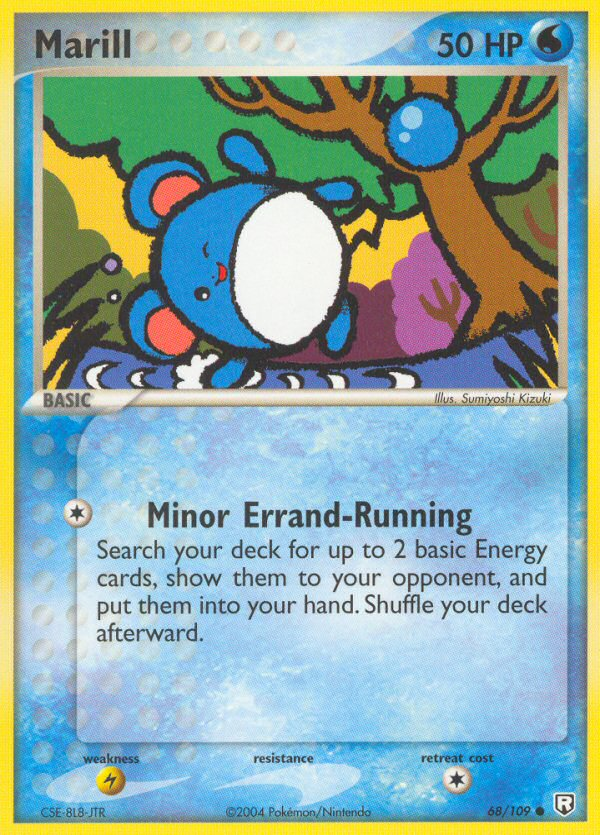 Marill 068  Team Rocket Returns - Common