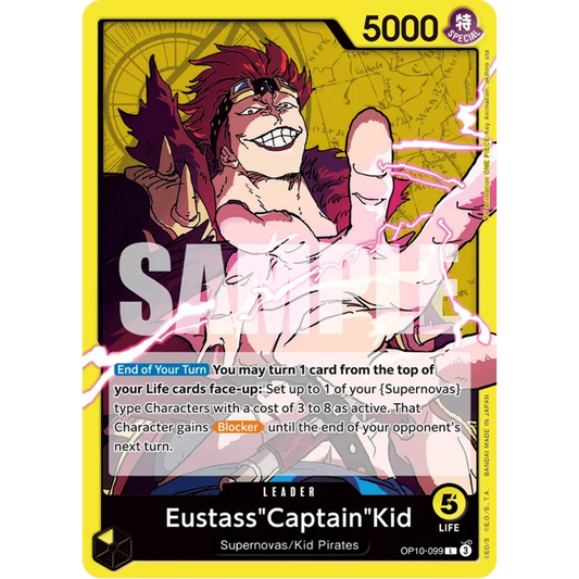 Eustass"Captain"Kid (099) (OP10-099) - Royal Blood