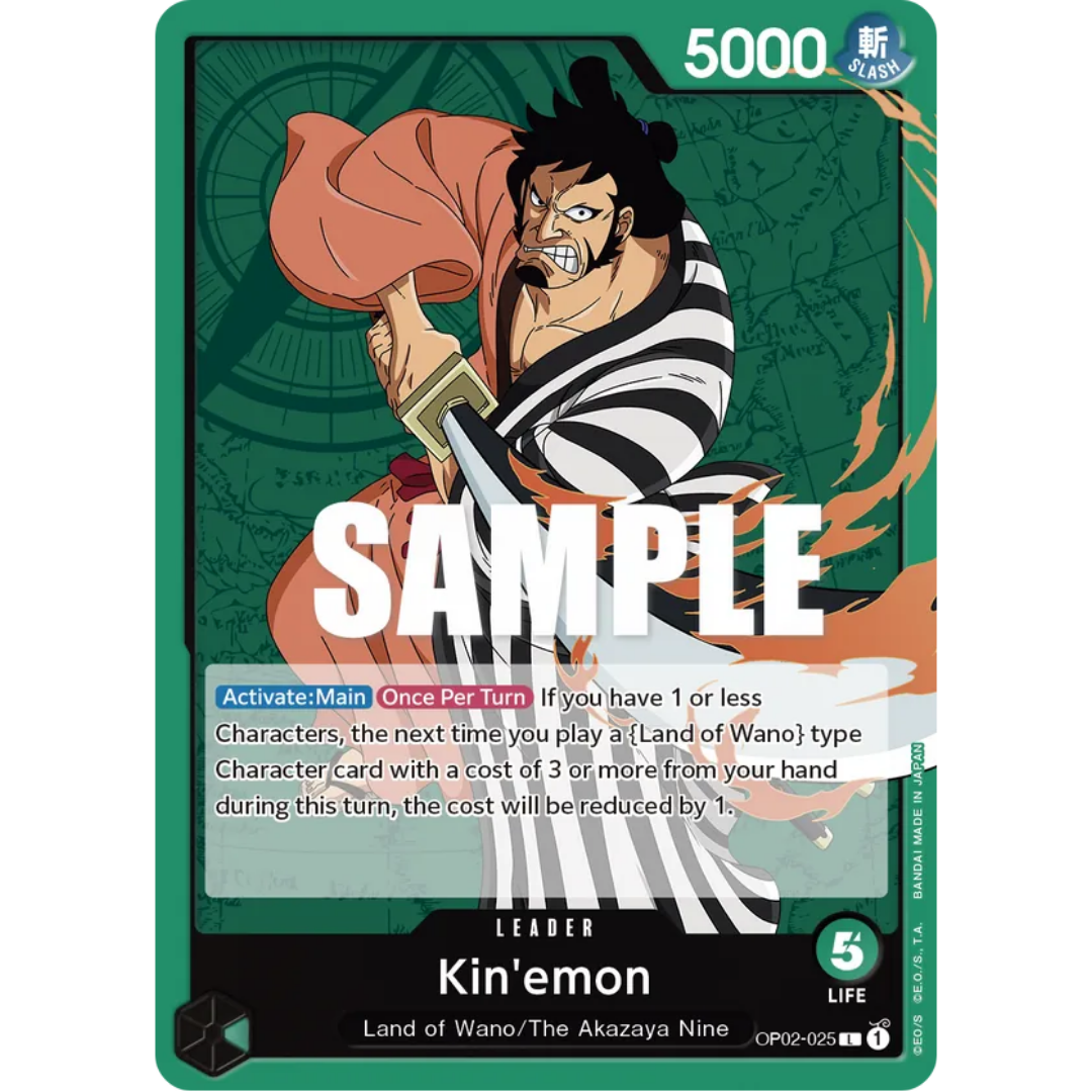 Kin'emon (OP02-025) - Paramount War