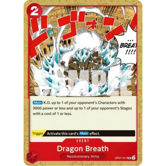Dragon Breath (OP07-017) - 500 Years in the Future