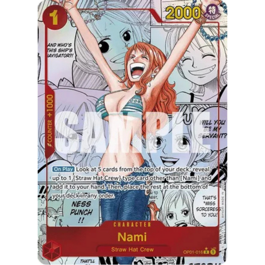 Nami (OP01-016) (Manga) (OP01-016) - Premium Booster -The Best- Foil