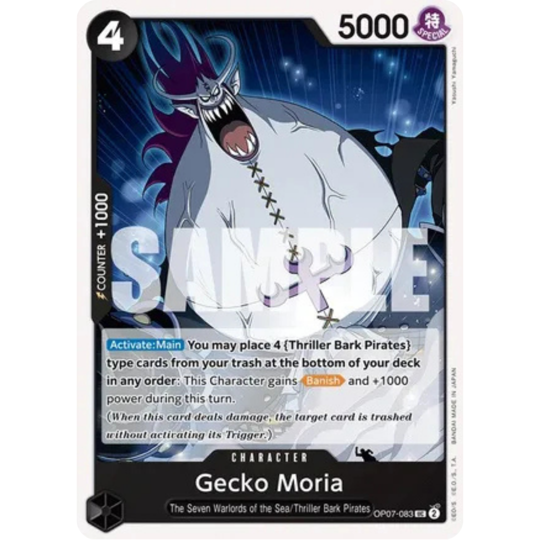 Gecko Moria (083) (OP07-083) - 500 Years in the Future