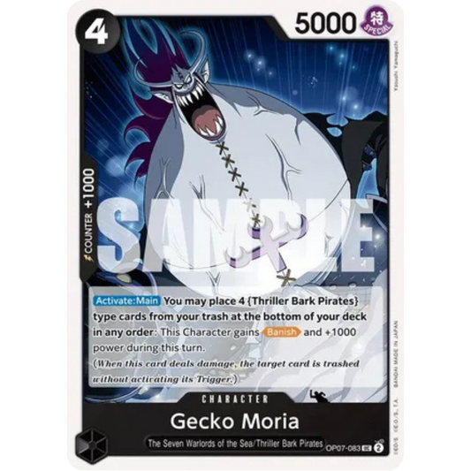 Gecko Moria (083) (OP07-083) - 500 Years in the Future