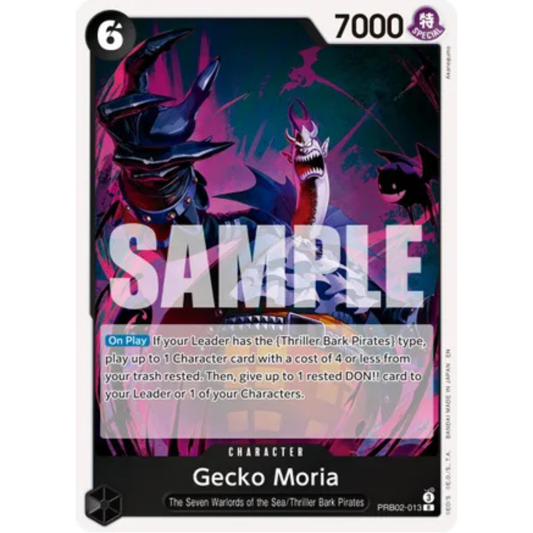 Gecko Moria (PRB02-013) - Premium Booster -The Best- Vol. 2 Foil