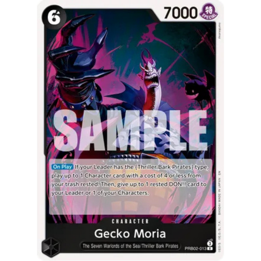Gecko Moria (PRB02-013) - Premium Booster -The Best- Vol. 2 Foil
