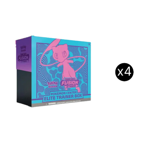 Fusion Strike Pokemon Center Elite Trainer Box Case (Exclusive)