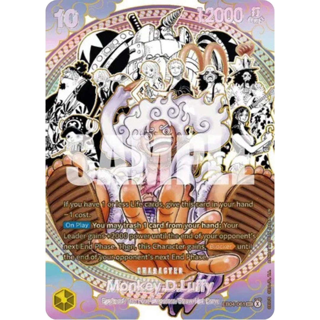 Monkey.D.Luffy (EB04-061) (SP) (EB04-061) - The World's Strongest Warriors Foil