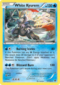 White Kyurem 021  - Holofoil XY  Fates Collide - Holo Rare