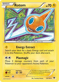 Rotom 024  - Reverse Holofoil XY  Fates Collide - Rare